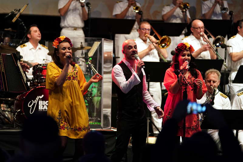 Frankfurt Musikmesse 2019 Big Band der Bundeswehr (Foto: Reinhard Schnell)