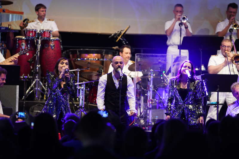 Frankfurt Musikmesse 2019 Big Band der Bundeswehr (Foto: Reinhard Schnell)
