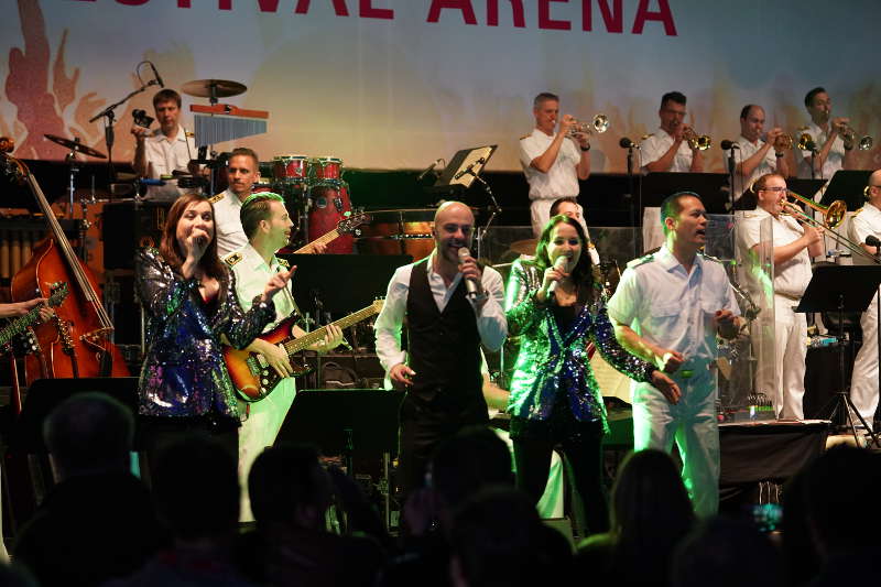 Frankfurt Musikmesse 2019 Big Band der Bundeswehr (Foto: Holger Knecht)