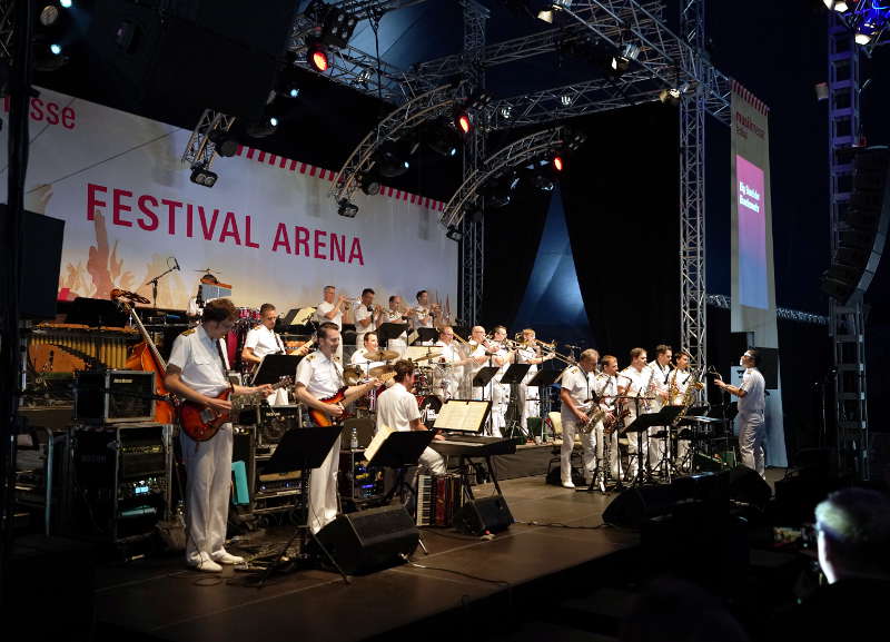 Frankfurt Musikmesse 2019 Big Band der Bundeswehr (Foto: Holger Knecht)