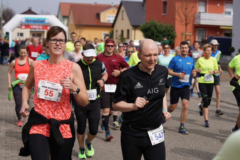 Wörth Maximiliansau Rhein-Volkslauf 2019 (Foto: Reinhard Schnell)