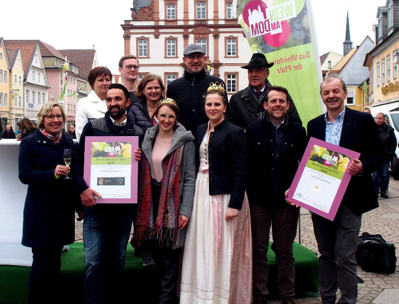 Ehrung der Entdeckungen des Jahres (Foto: Pfalzwein e.V. / Dorothee Sauter)