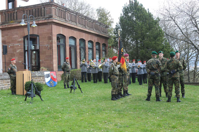 Rekrutenabordnung (Quelle: Bundeswehr/Bohn)