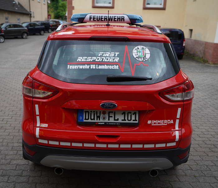 Elmstein First Responder Indienststellung 2019 (Foto: Reinhard Schnell)