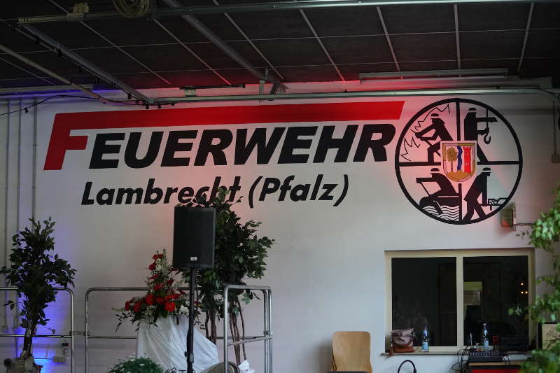Lambrecht Feuerwehr Jubiläum 150 Jahre (Foto: Reinhard Schnell)
