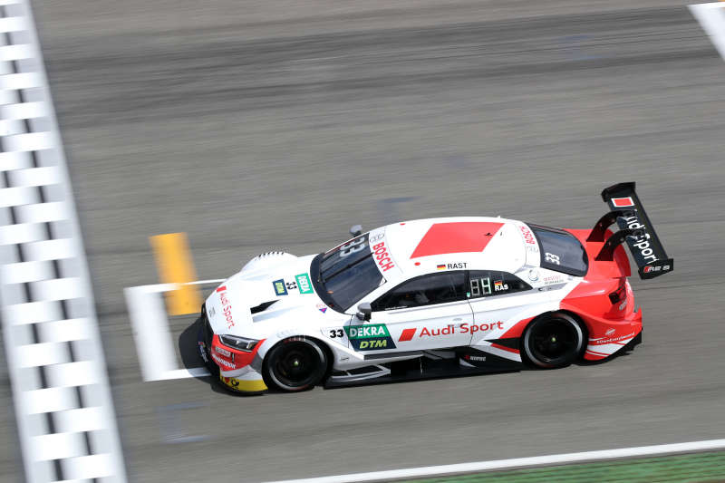 René Rast (GER), Audi. © DTM