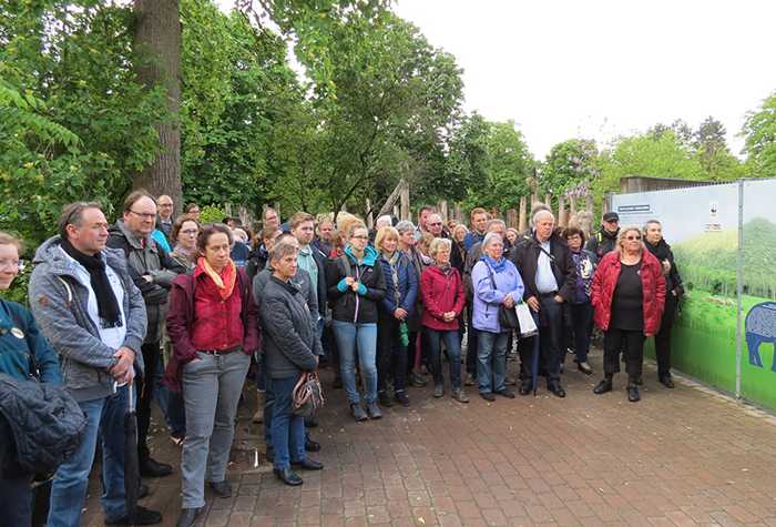 Team Elefant Heidelberg-Mitglieder trafen sich am Samstag, 11, Mai 2019, zum Aktionstag im Zoo Heidelberg