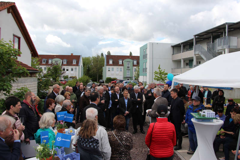 Der Spatenstich wurde gefeiert (Foto: Lebenshilfe Neustadt an der Weinstraße)