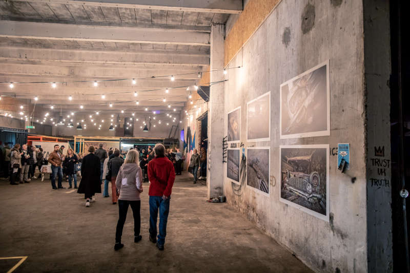 Die Nacht der Museen 2019 im Yard (Foto: Peter Krausgrill)