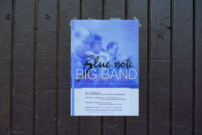Neustadt Heim'sche Privat-Sektkellerei Blue note BIG BAND (Foto: Reinhard Schnell)