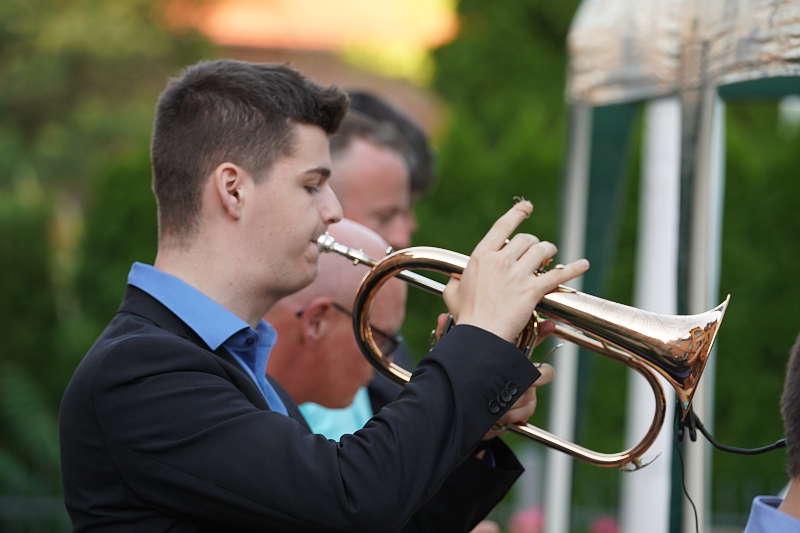 Neustadt Heim'sche Privat-Sektkellerei Blue note BIG BAND (Foto: Reinhard Schnell)