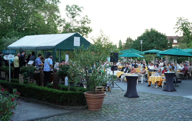 Neustadt Heim'sche Privat-Sektkellerei Blue note BIG BAND (Foto: Reinhard Schnell)