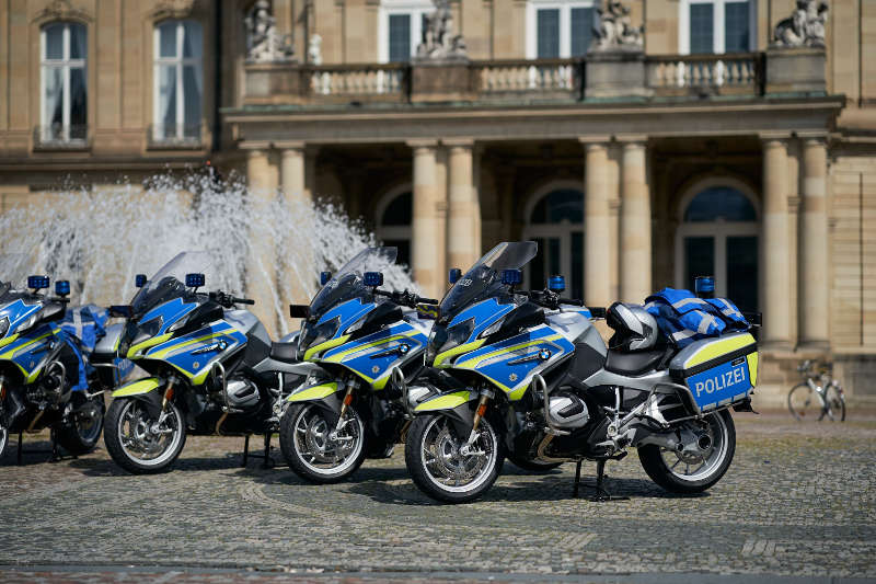 Polizeimotorräder (Foto: Steffen Schmid)