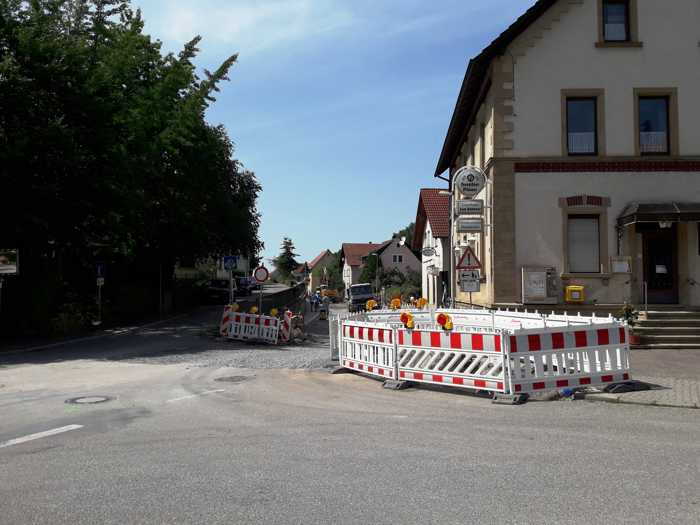 (Stadt Sinsheim): Blick in die Michelfelder Straße