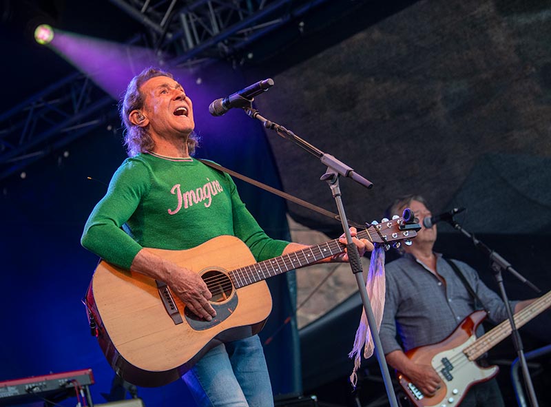 Neuleininger Burgsommer Albert Hammond 2019 (Foto: Helmut Dell)