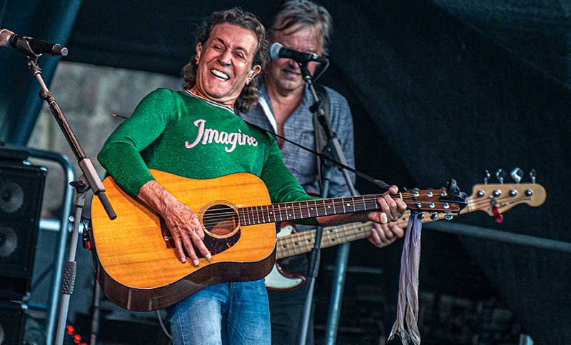 Neuleininger Burgsommer Albert Hammond 2019 (Foto: Helmut Dell)