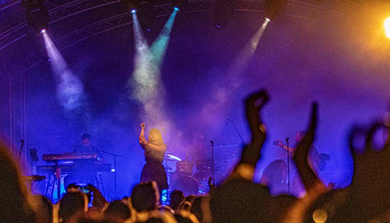 Neuleiningen Burgsommer 2019 FALCO (Foto: Helmut Dell)