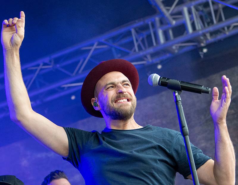 Neuleiningen Burgsommer 2019 Max Mutzke (Foto: Helmut Dell)