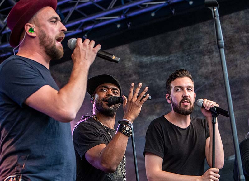 Neuleiningen Burgsommer 2019 Max Mutzke (Foto: Helmut Dell)