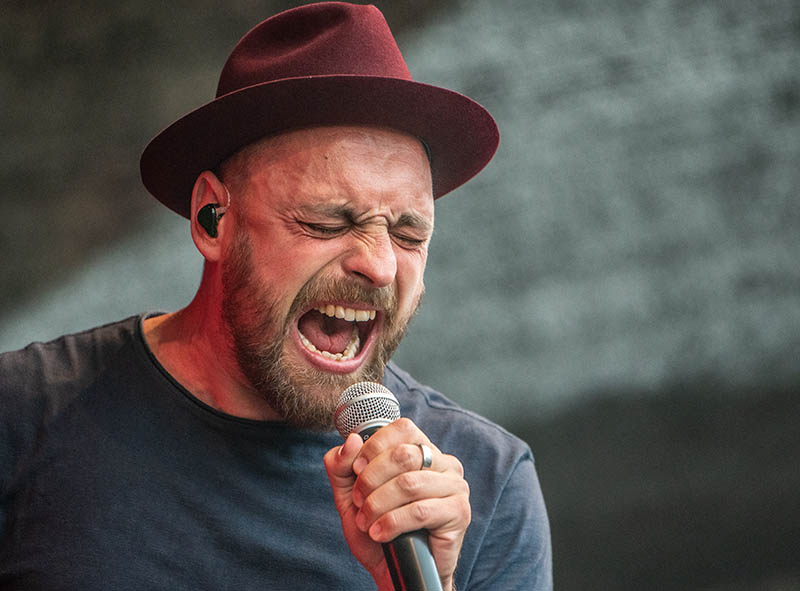 Neuleiningen Burgsommer 2019 Max Mutzke (Foto: Helmut Dell)