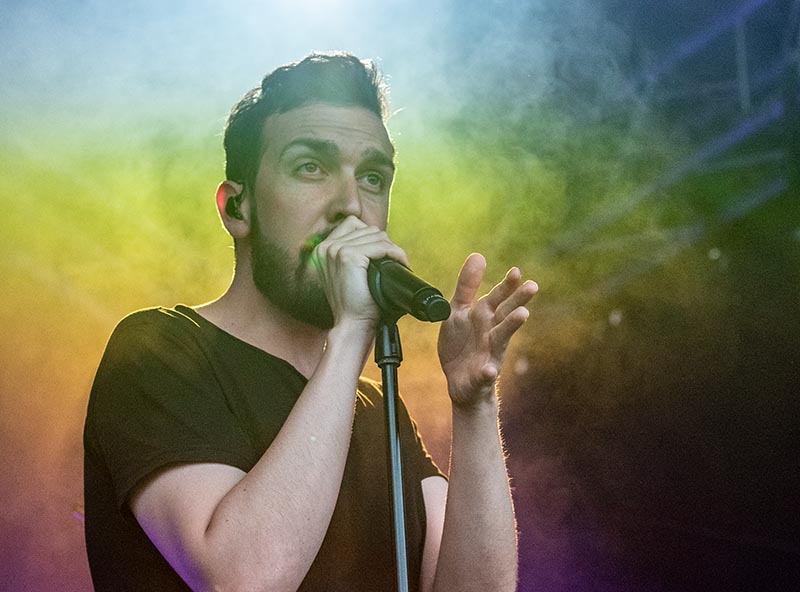 Neuleiningen Burgsommer 2019 Max Mutzke (Foto: Helmut Dell)