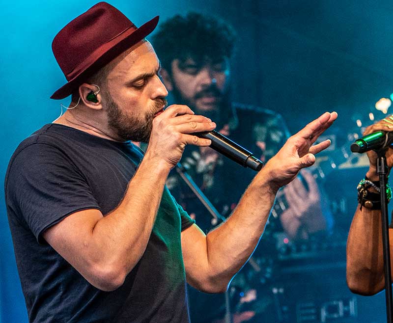 Neuleiningen Burgsommer 2019 Max Mutzke (Foto: Helmut Dell)