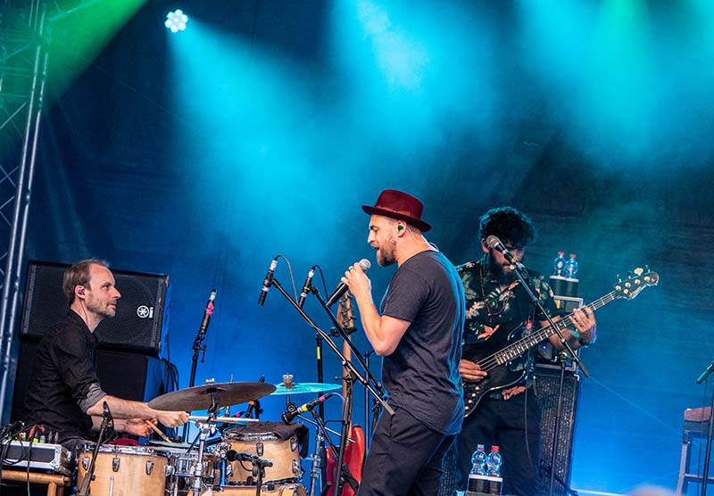 Neuleiningen Burgsommer 2019 Max Mutzke (Foto: Helmut Dell)