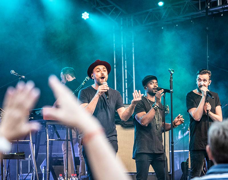 Neuleiningen Burgsommer 2019 Max Mutzke (Foto: Helmut Dell)