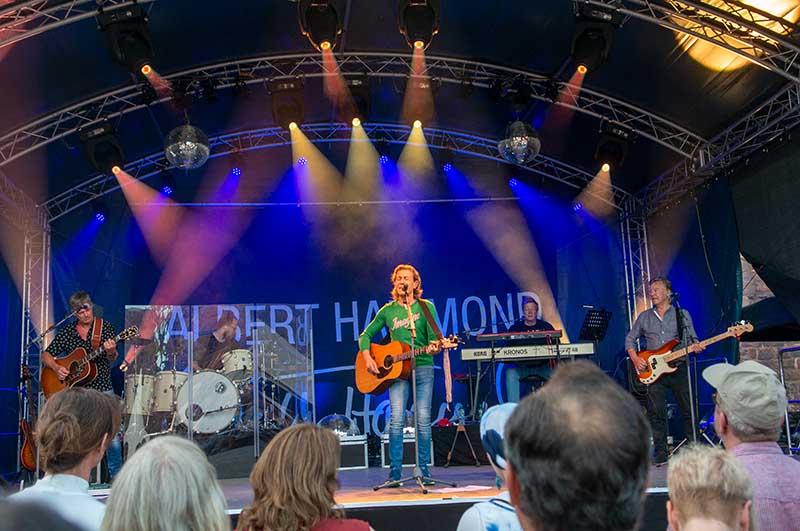 Neuleininger Burgsommer Albert Hammond 2019 (Foto: Helmut Dell)