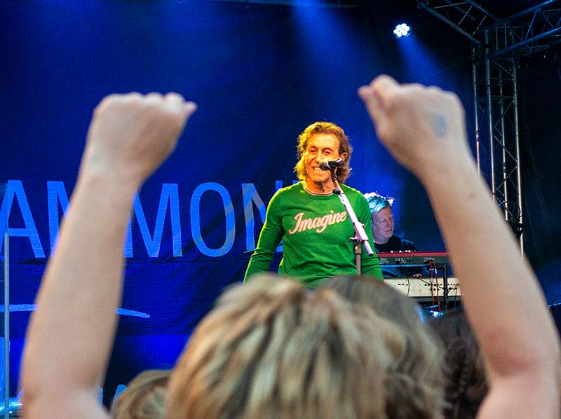 Neuleininger Burgsommer Albert Hammond 2019 (Foto: Helmut Dell)