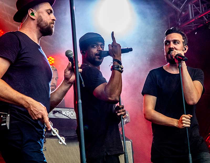 Neuleiningen Burgsommer 2019 Max Mutzke (Foto: Helmut Dell)