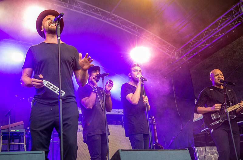 Neuleiningen Burgsommer 2019 Max Mutzke (Foto: Helmut Dell)