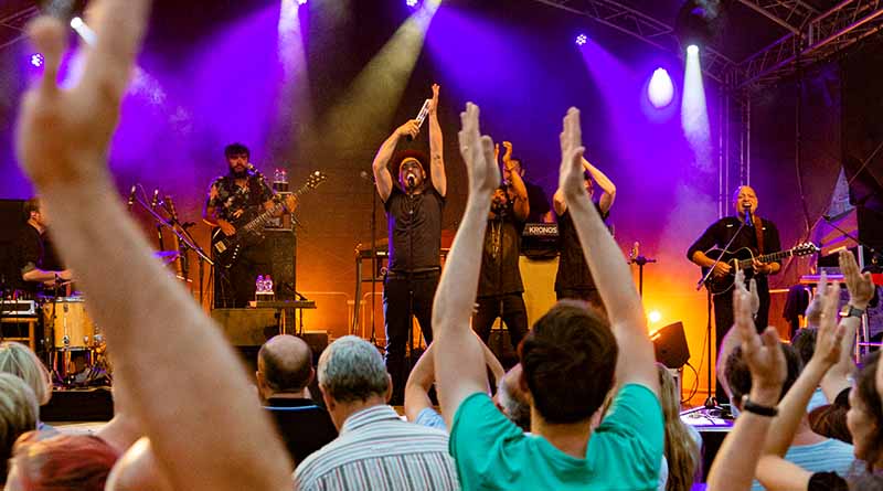 Neuleiningen Burgsommer 2019 Max Mutzke (Foto: Helmut Dell)