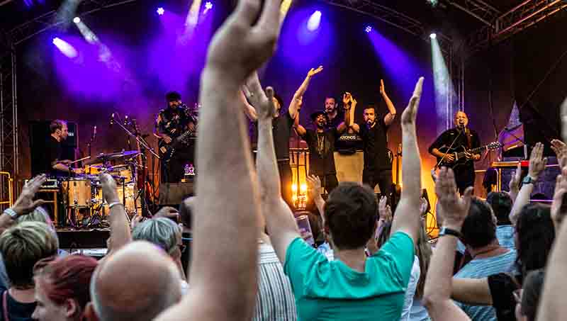 Neuleiningen Burgsommer 2019 Max Mutzke (Foto: Helmut Dell)