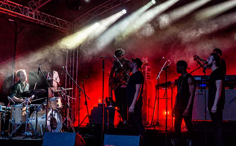 Neuleiningen Burgsommer 2019 Max Mutzke (Foto: Helmut Dell)