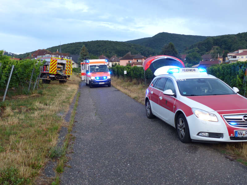 Neustadt VU Lettenweg (Foto: Feuerwehr Neustadt)