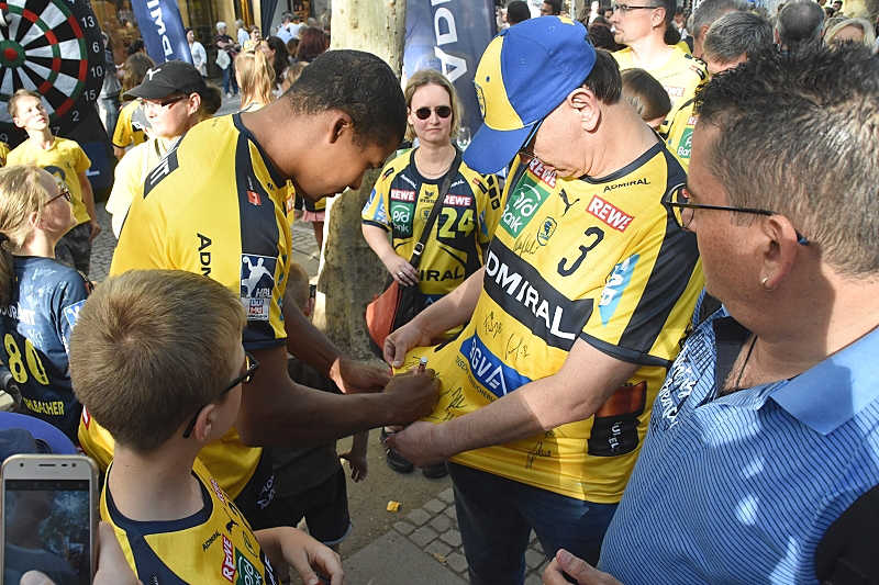 Rhein-Neckar Löwen Trikotpräsentation 2019 (Foto: LT)