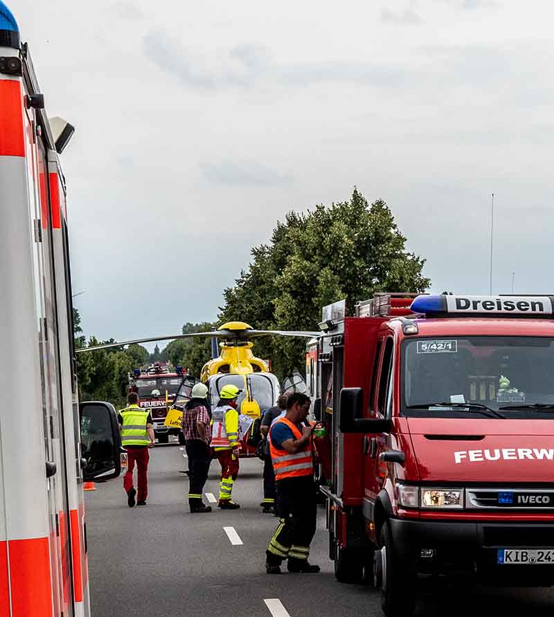 Dreisen Marnheim Verkehrsunfall (Foto: Helmut Dell)