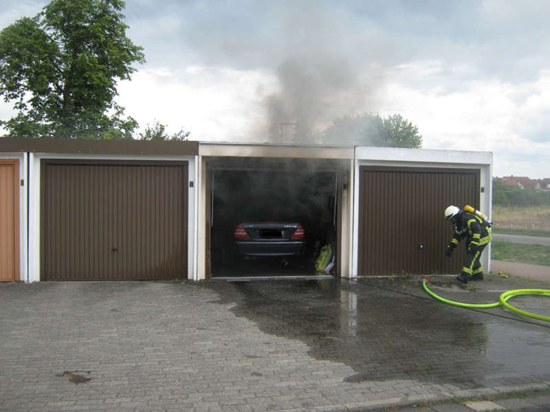 Die Feuerwehr konnte Schlimmeres verhindern (Foto: Polizei RLP)