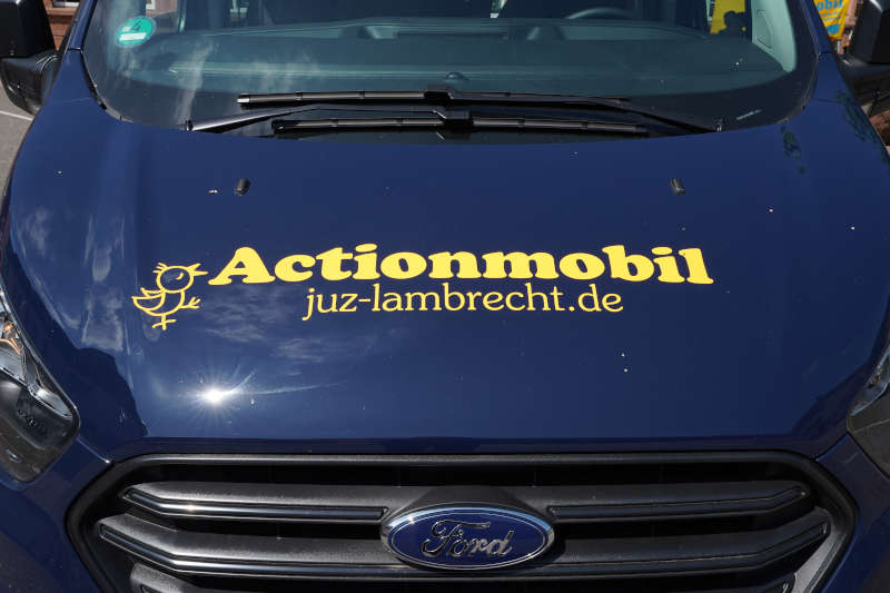 Lambrecht JUZ Actionmobil Fahrzeugübergabe 2019 (Foto: Reinhard Schnell)