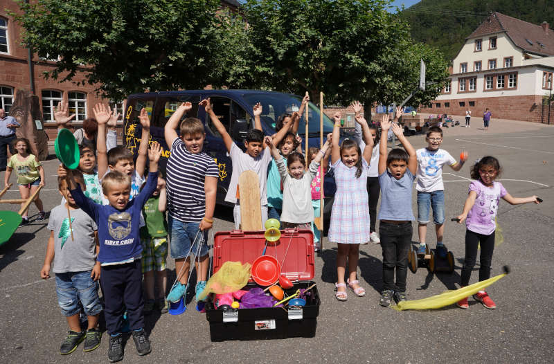 Lambrecht JUZ Actionmobil Fahrzeugübergabe 2019 (Foto: Holger Knecht)