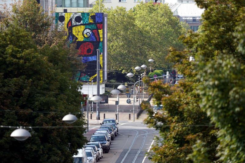 Ludwigshafen Hochstraße Süd Sperrung (Foto: Reinhard Schnell)