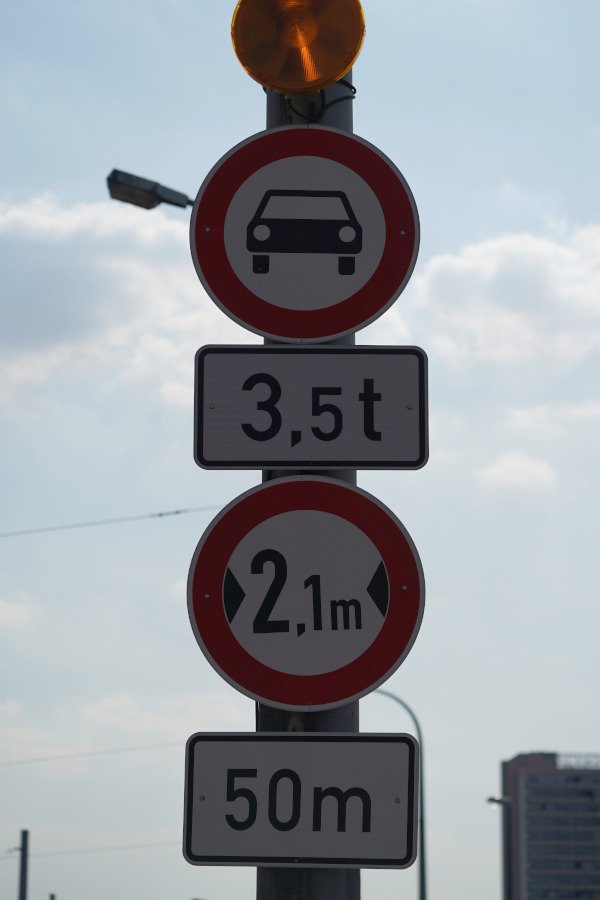 Ludwigshafen Hochstraße Süd Sperrung (Foto: Reinhard Schnell)