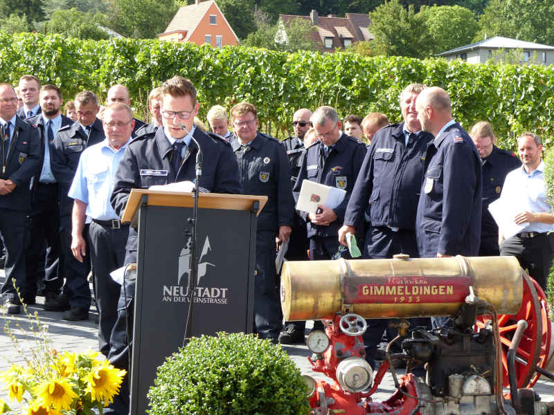 Verabschiedungen (Foto: Feuerwehr Neustadt)