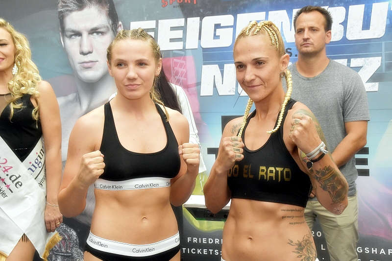 Ludwigshafen Sauerland-Boxgala 2019 Wiegen (Foto: LT)