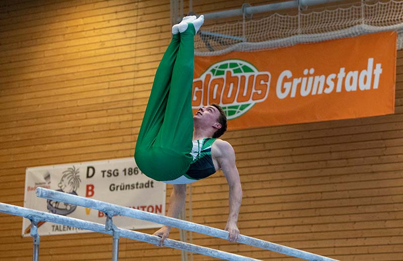 Foto: Helmut Dell, 2. Bundesliga, Bundesligaturnen, TSG Gruenstadt, Joe Cemlyn-Jones