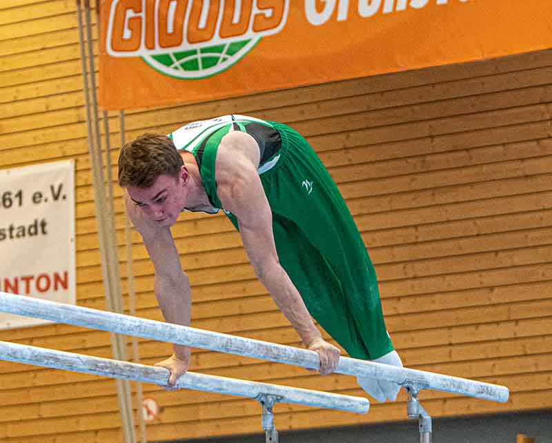 Foto: Helmut Dell, 2. Bundesliga, Bundesligaturnen, TSG Gruenstadt, Joe Cemlyn-Jones