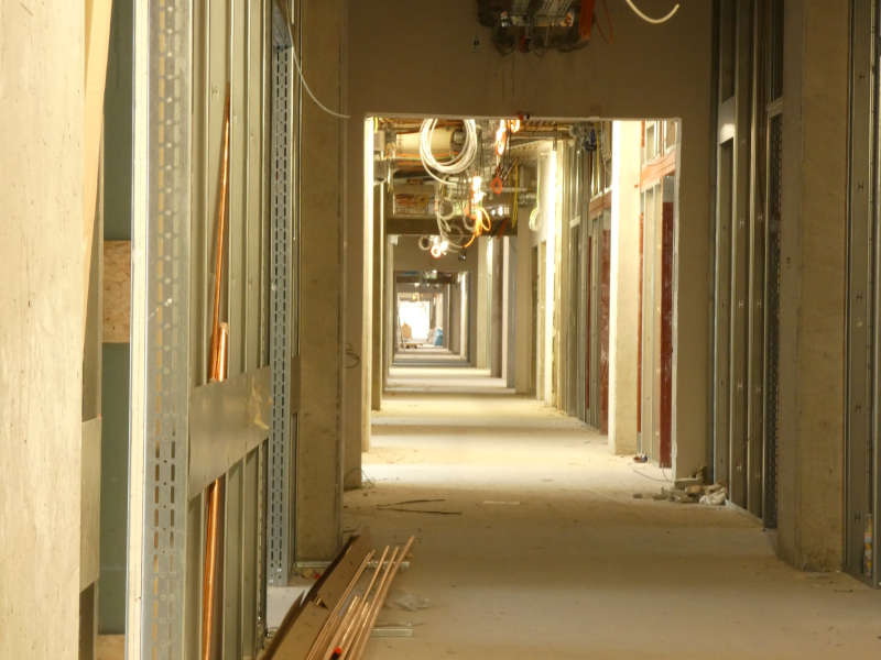 Karlsruhe Klinikum Baustelle (Foto: Hannes Blank)