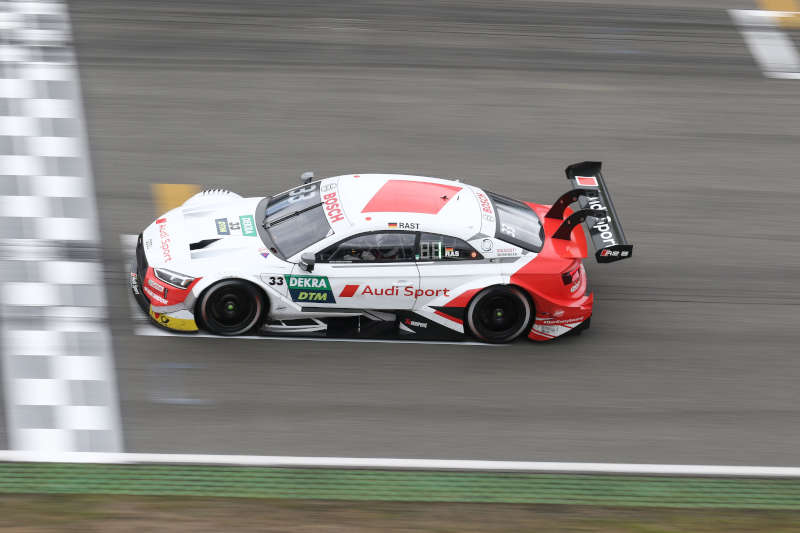 René Rast im DTM-Audi (Foto: Hockenheim-Ring GmbH)