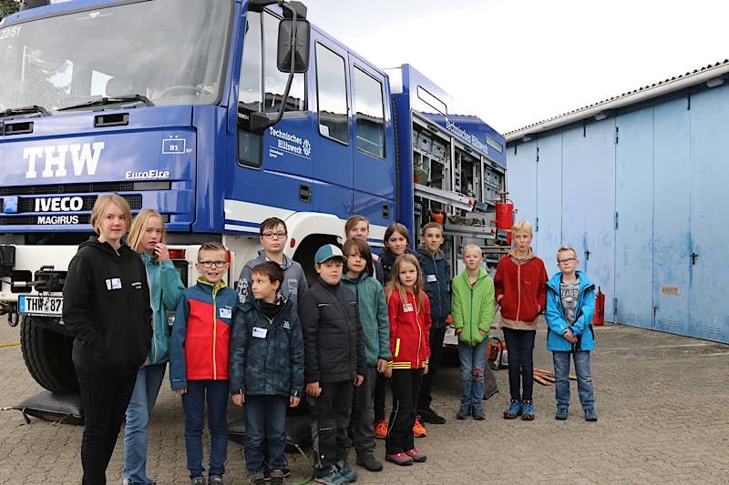 Maus-Türöffner-Tag 2019 beim THW Ortsverband Speyer (Foto: THW Speyer/Christopher Sohn)